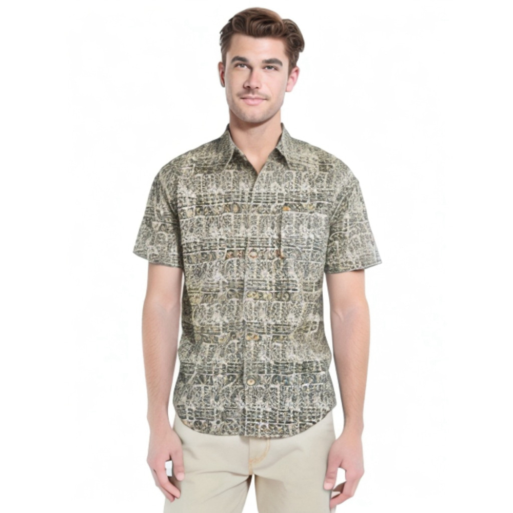 Nak Naturally Mens Hawaiian Shirt S